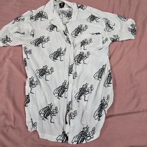 Vans Button Up Bumble Bee Boxer